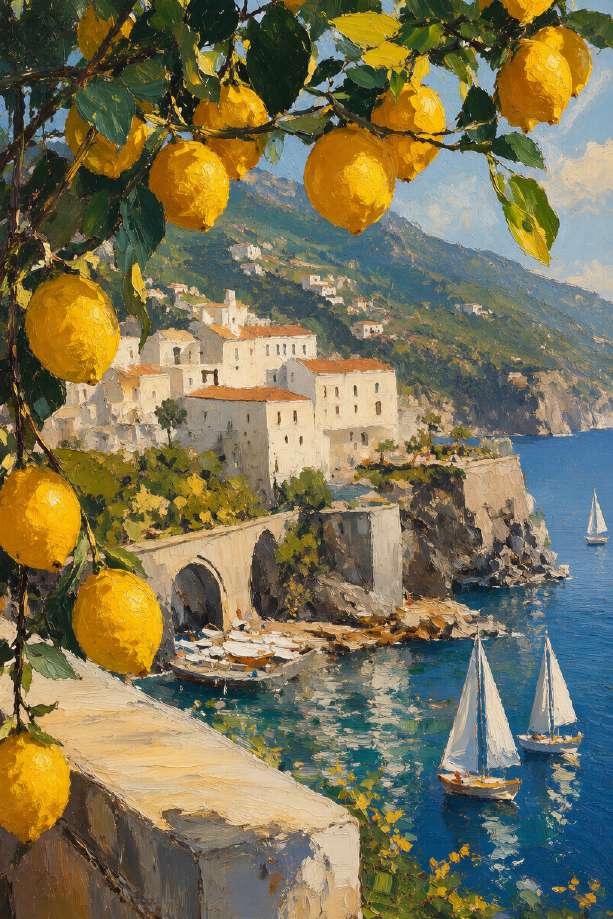Coastal Harvest — Wander & Bloom collection art print