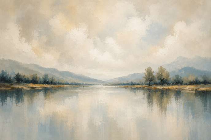 Still Waters — Wander & Bloom collection art print