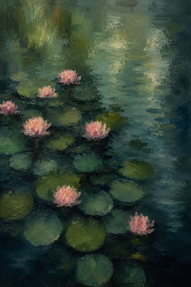 Water Lilies — Wander & Bloom collection art print