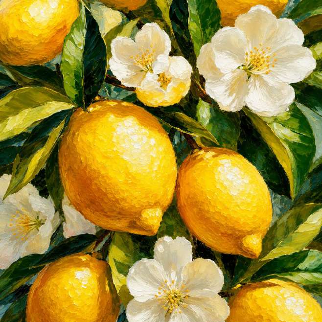 Citrus Bloom — Wander & Bloom collection art print