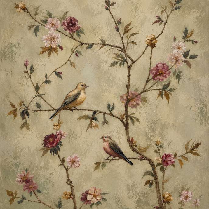 Birds in Bloom — Wander & Bloom collection art print